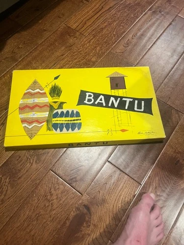Vintage 1955 Parker Brothers Bantu Board Game