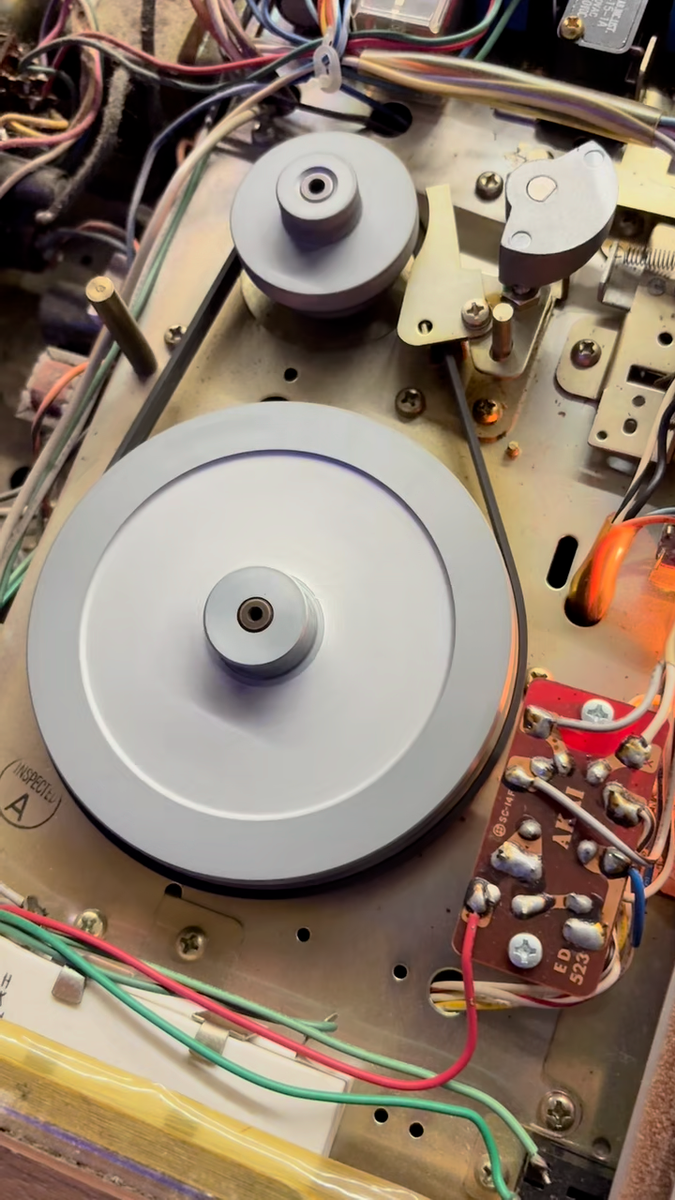 Vintage AKAI CR-80D 8 track Tape Deck Player/ Recorder; Partially