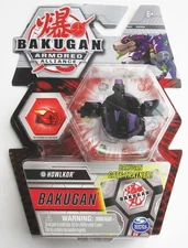 Bakugan Battle Brawlers Black HOWLKOR New Darkus Gate Trainer Armored Alliance