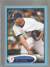 2012 Topps - Wal-Mart Blue Border Mariano Rivera #180 - NY Yankees
