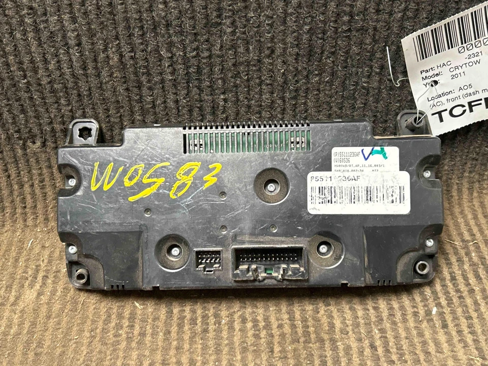 Fits 2011-16 Chrysler Town & Country Heater A/c control OEM:55111236AE - Imagem 2 de 4