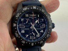 Breitling Endurance Pro  blue watch new battery fitted 