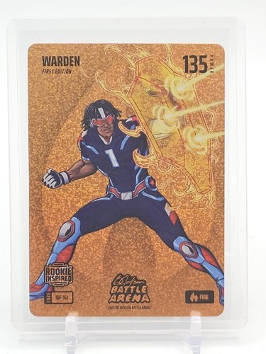 WARDEN CAM WARD 2025 BO JACKSON BATTLE ARENA FIRST ED #IBF-141 FIRE 135 Q3735