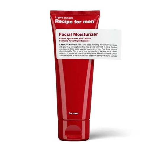 LOGICAL SKINCARE Recipe For MEN Energising FACE Moisturiser Cream 75ml rrp £25