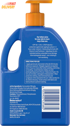 SUN Protect & Moisture, Moisture Lock Sunscreen Lotion SPF 50+ 1L - Picture 2 of 9