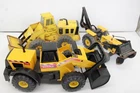 F x3 Vintage Boxed Tonka Tin Plate Toys Inc Yellow Trackor etc