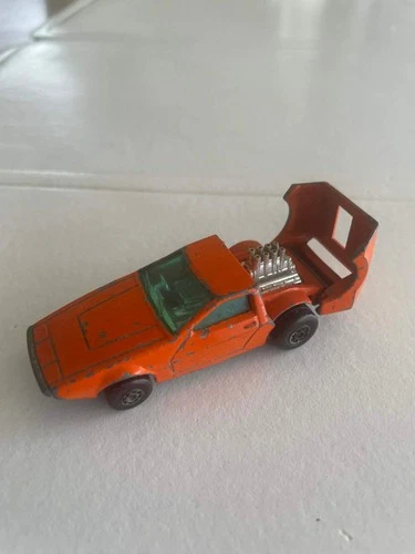 Matchbox Lesney Tanzara MB53 Diecast Car Orange 1972 Made in England Vintage