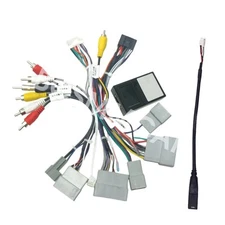Car Stereo Wire Harness Connector Kit W/Canbus Box Fit For Honda Civic 2016-2019