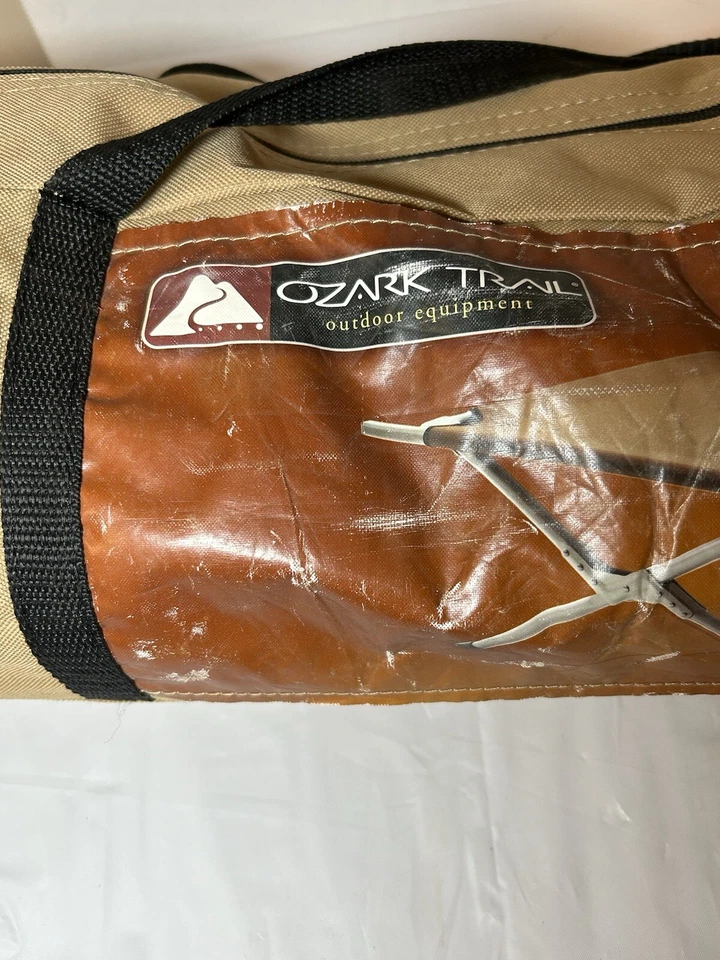 Cuna de camping Ozark Trail tamaño doble 6 pies x 2 pies tostada/beige con bolsa de transporte Foto 2 de 4