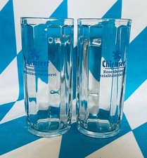 2x Glaskrug Chiemseer Hell Rosenheim Bavaria Beer Bayern Brauereikrug | 0,5L neu