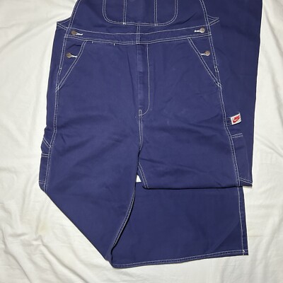 BARELY WORN Supreme x Nike F/W 2018 Cotton Twill Overalls - Size