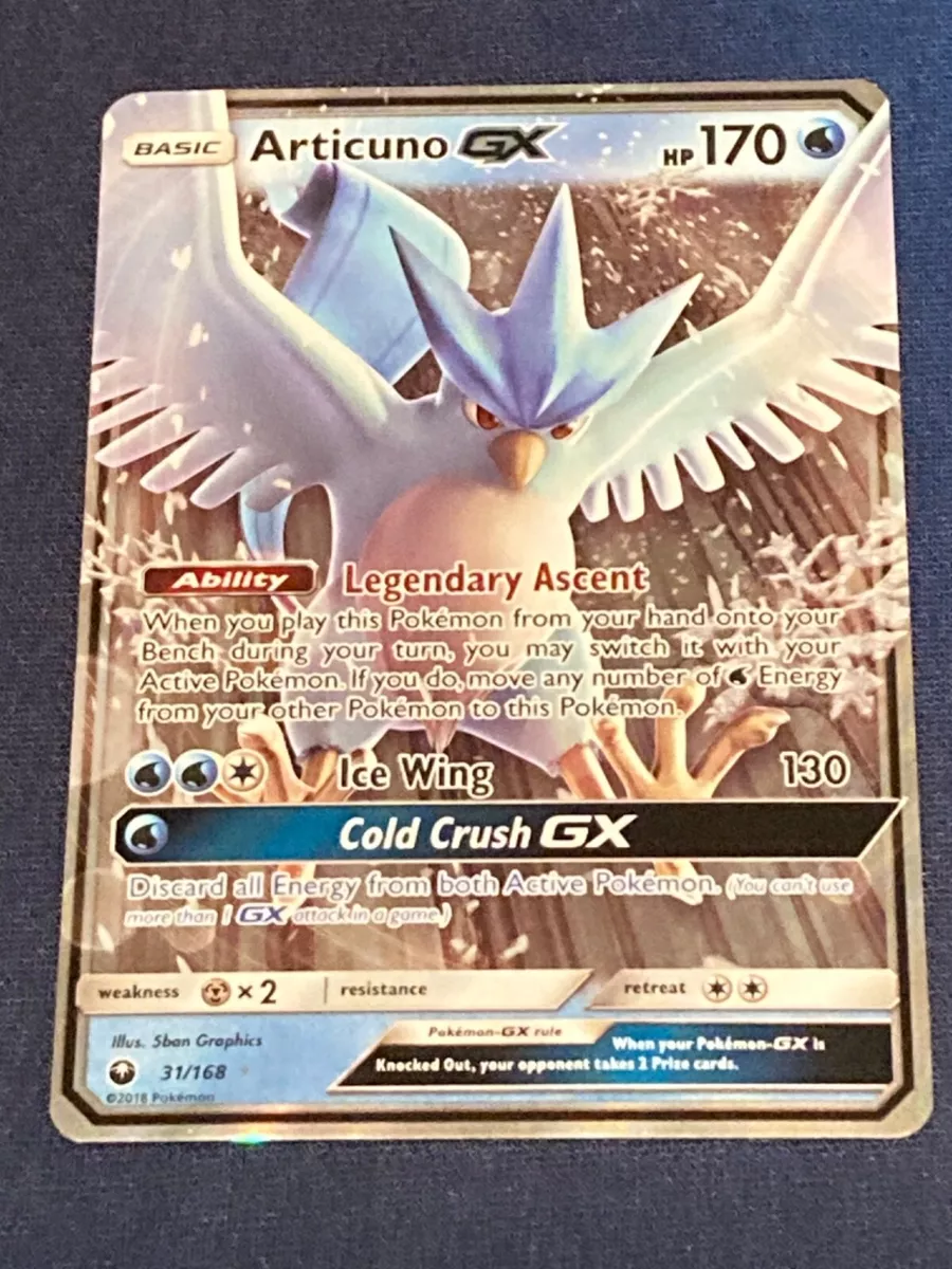 Articuno GX - Celestial Storm Pokémon card 31/168