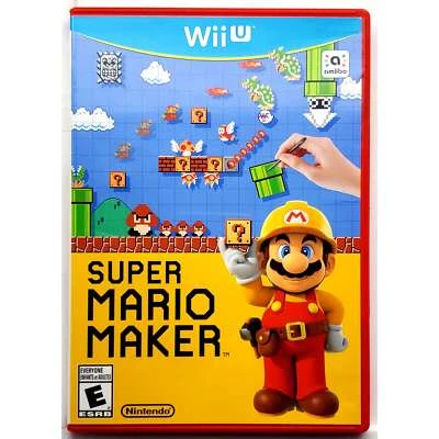 No Game, Box Only - Super Mario Maker - Nintendo Wii U Excellent Original - Image 1 of 2
