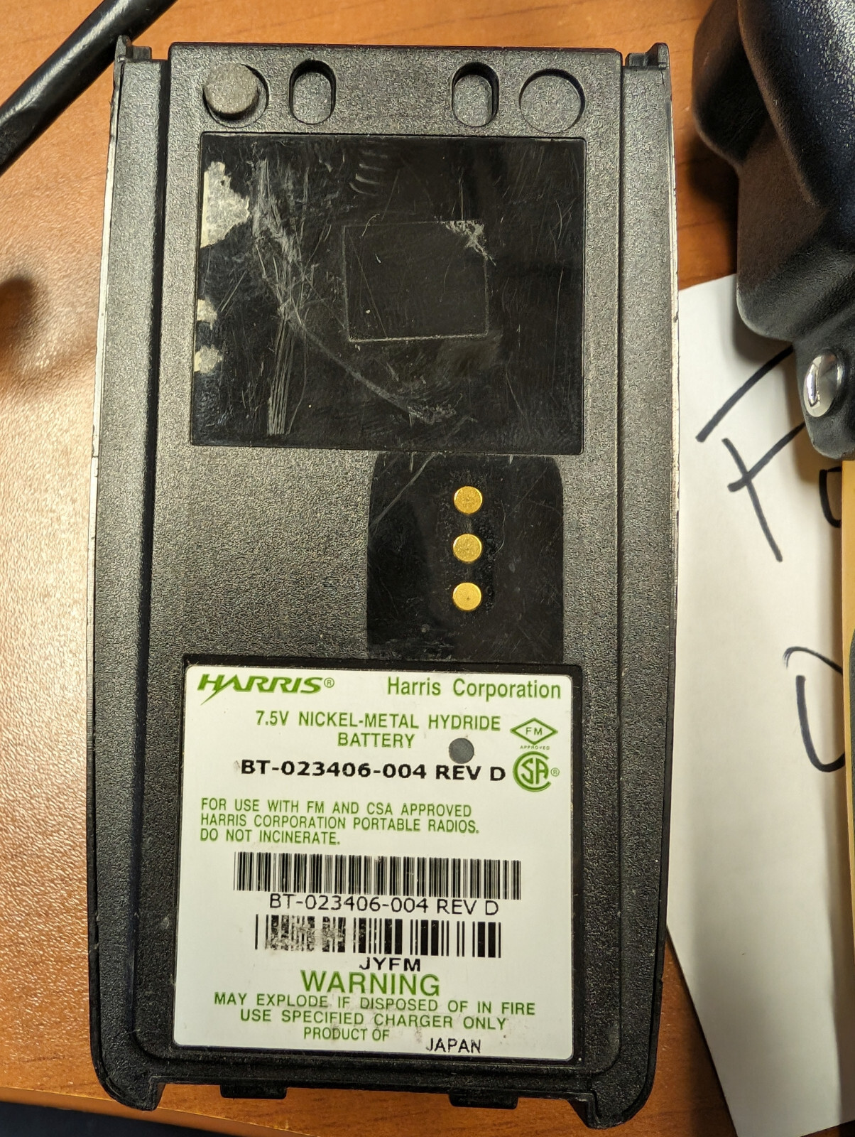 Harris XG75 7/800mhz Radio P25 TDMA