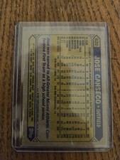 Jose Canseco, Topps, 1987, #620, All-Star Rookie