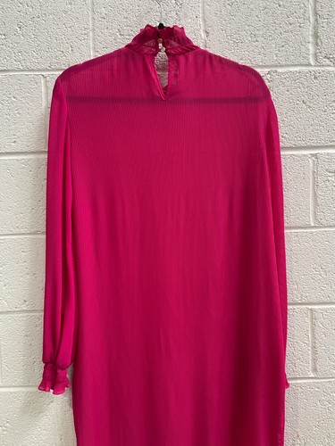 KATE SYLVESTER Lux Shift Dress Pink Cocktail Size 12 AU WITH DEFECTS - Picture 6 of 14