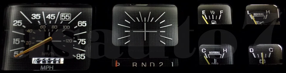 Dash Cluster Gauge WHITE LED LIGHT BULB KIT Fit 80-86 Ford F100 F150 F250 Bronco Foto 2 de 4