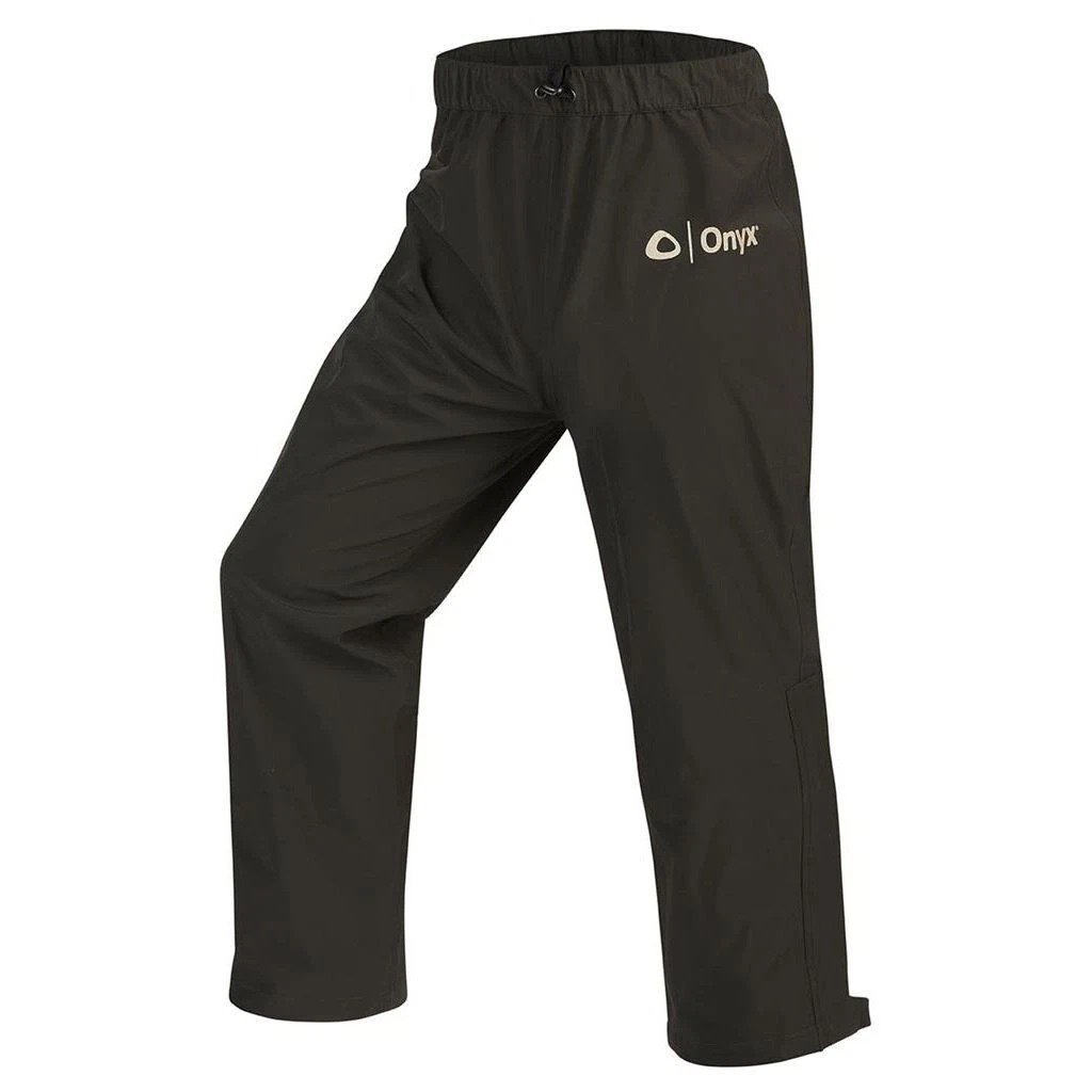 Onyx Hydrovore Adult Medium Rainwear Pants, Grey, Absolute Outdoors