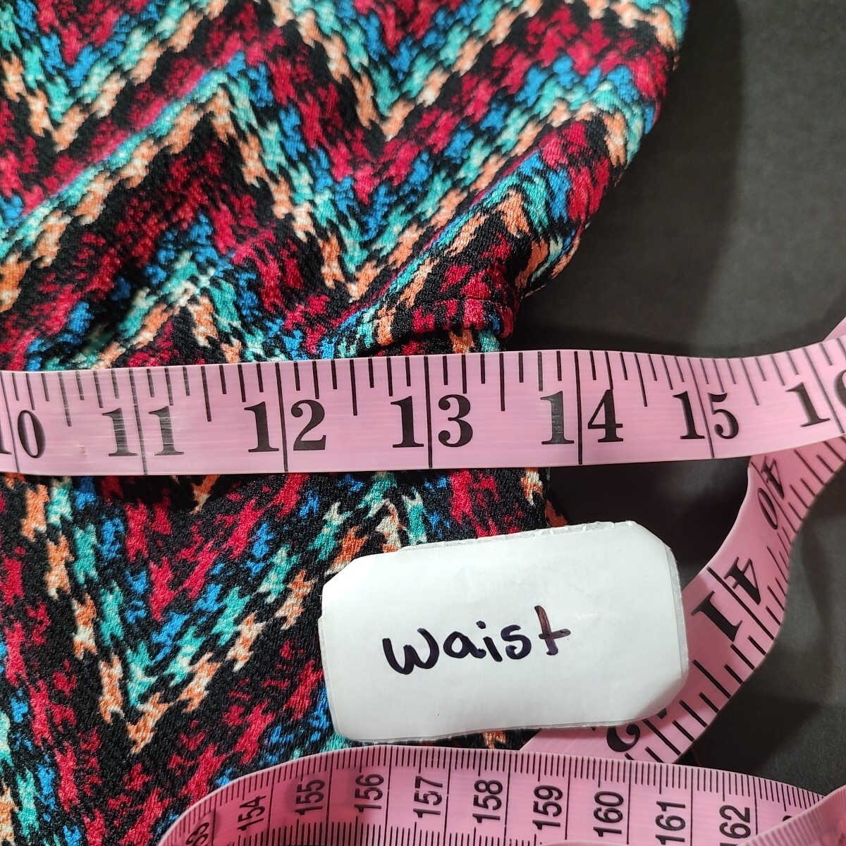 L8ter 8 レインボーシェブロンストレッチパーティーミニドレス女性サイズ 中くらい - image 5