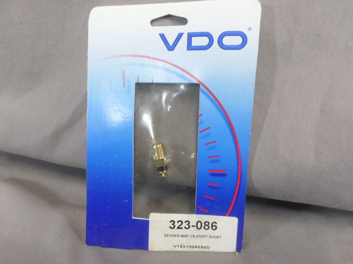 VDO Temperature Sender 400°F/200°C 1/8-27NPTF Short VDO Temperature Sender 400°F/200°C 1/8-27NPTF Short