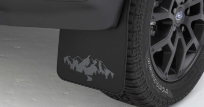 2024 Subaru Crosstrek Wilderness Logo Mud Flaps Set of 4 J101SFN600 OEM Genuine