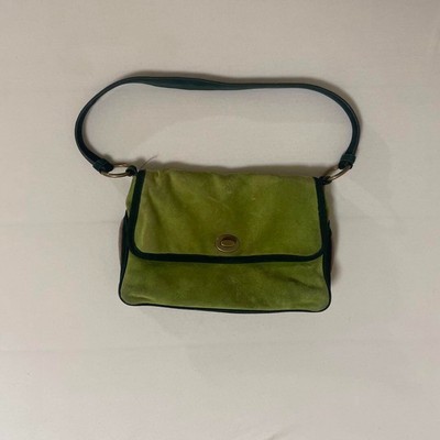 MIU MIU FW2003 Suede Shoulder Bag Green | eBay