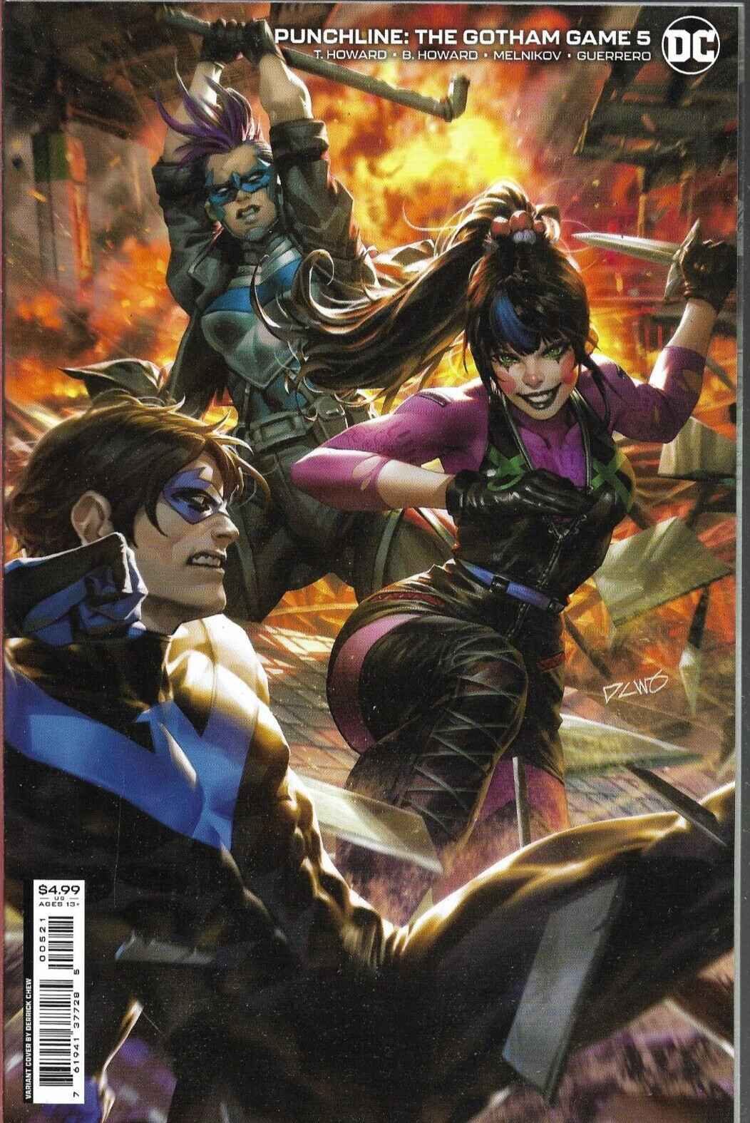 PUNCHLINE - THE GOTHAM GAME (2022) #5 CHEW Variant - New Bagged (S)