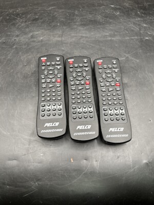 Lot Of 3 PELCO DX4500 AND DX4600 REMOTE CONTROL See Pics