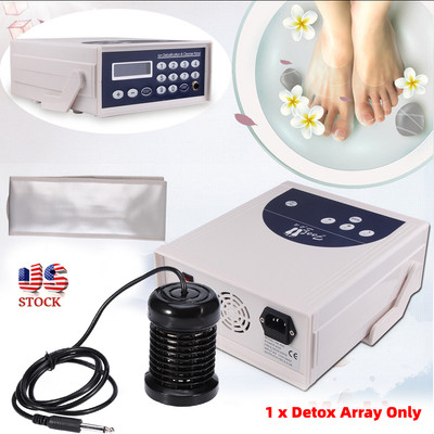 Ionic Detox Foot Basin Bath Spa Cleanse Machine Array Health Care gift