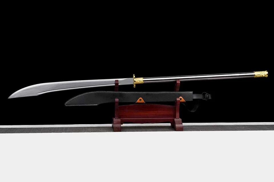 59-дюймовый съемный китайский кунг-фу дао меч острый меч из марганцевой стали - Изображение 2 из 4