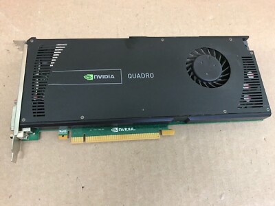 Dell 0731Y3  Nvidia Quadro 4000 2GB 256-bit Dual DP DVI GDDR5 Video Card 6WTYT