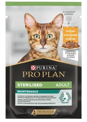 7613036092852 PURINA Pro Plan Cat Sterilised Maintenance Huhn - Nassfutter für K