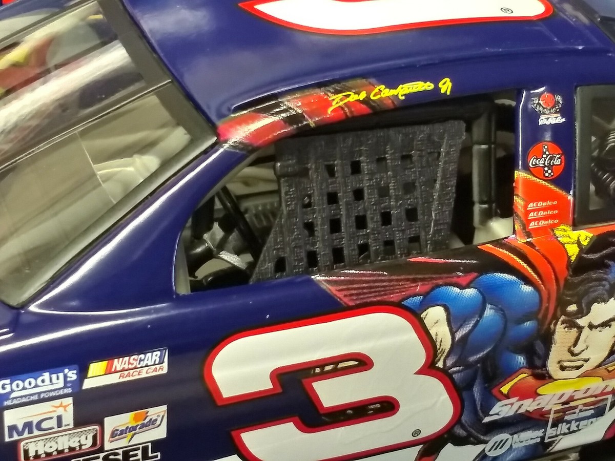 Vintage NASCAR #3 Dale Earnhardt Jr AC Delco Superman 1999 Monte