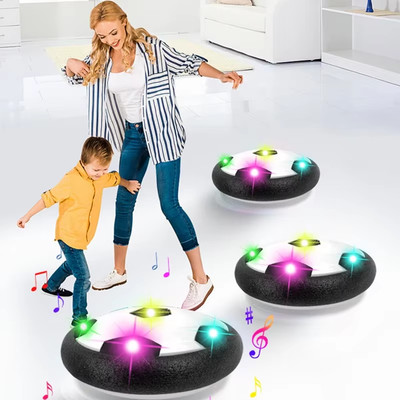 LED Hover Soccer Ball Indoor & Outdoor Kids Sports Toy for Fun Interactive Play