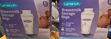 SEALED Lansinoh Breast milk Breast Pump Storage Bags 100 Count Infant Baby