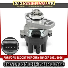 Ignition Distributor with Cap & Rotor for Ford Escort Mercury Tracer 91-96 Mazda
