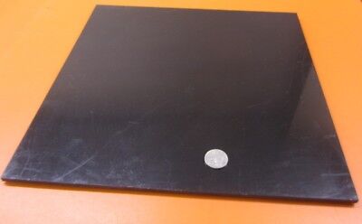 HDPE Thick x 12" Wide x 12" Long Sheet Black .188" 3/16 4 Unit Polyethylene 