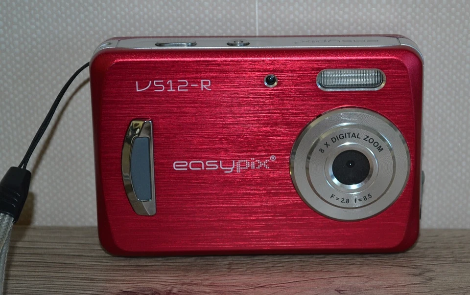 Easy Pix Digital Kamera V 512-R 8x digitaler Zoom,Video Modus - Bild 4 von 4