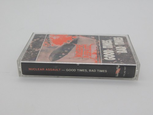 Nuclear Assault Cassettes Good Times, Bad Times (1989) & Game Over (1986) Metal - Picture 3 of 23