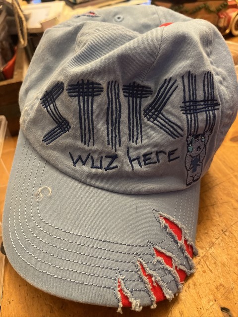 Disney Parks Stitch Wuz Here Baseball 