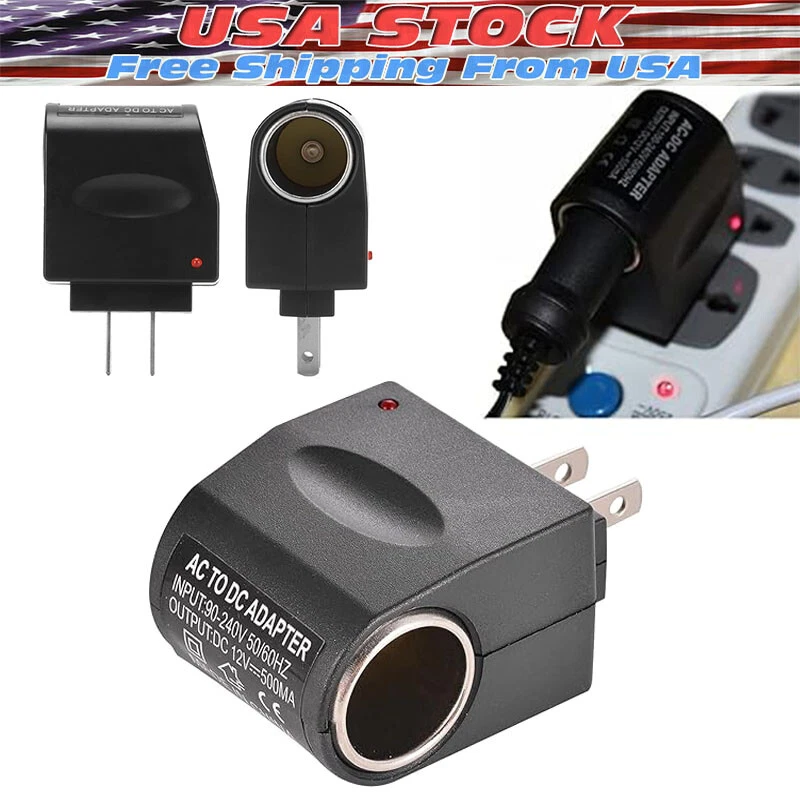 Convertidor De Potencia 220V A 12V Para Coche - 60W, Con Protecciones - Para Alimentar Dispositivos Electrónicos En El Vehículo