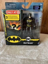 DC SpinMaster BLACK & GOLD BATMAN 4  Fig TARG...