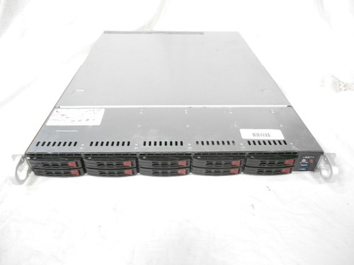 SuperMicro X10DRW-i 116-7 Server 10x 3.84TB 2.5" SSD 6G 2x E5-2637 v4 128GB RAM
