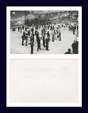 CALIFORNIA SAN FRANCISCO SKATING RINK AT SUTRO BATHS ZAN REAL PHOTO CIRCA 1950