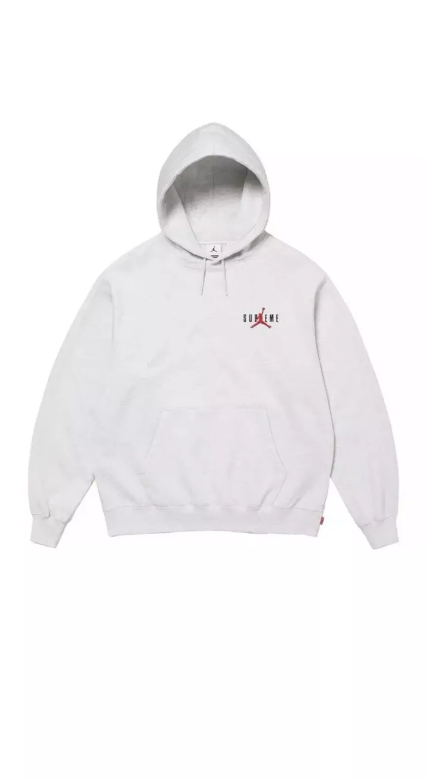 Sweat à capuche Supreme Jordan FW24 gris cendre   Expédié dès que possible taille M