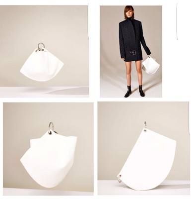 ZARA MINI STUDIO LEATHER BUCKET BAG WITH HOOPS REF. 8029 NWT- 199$!!!