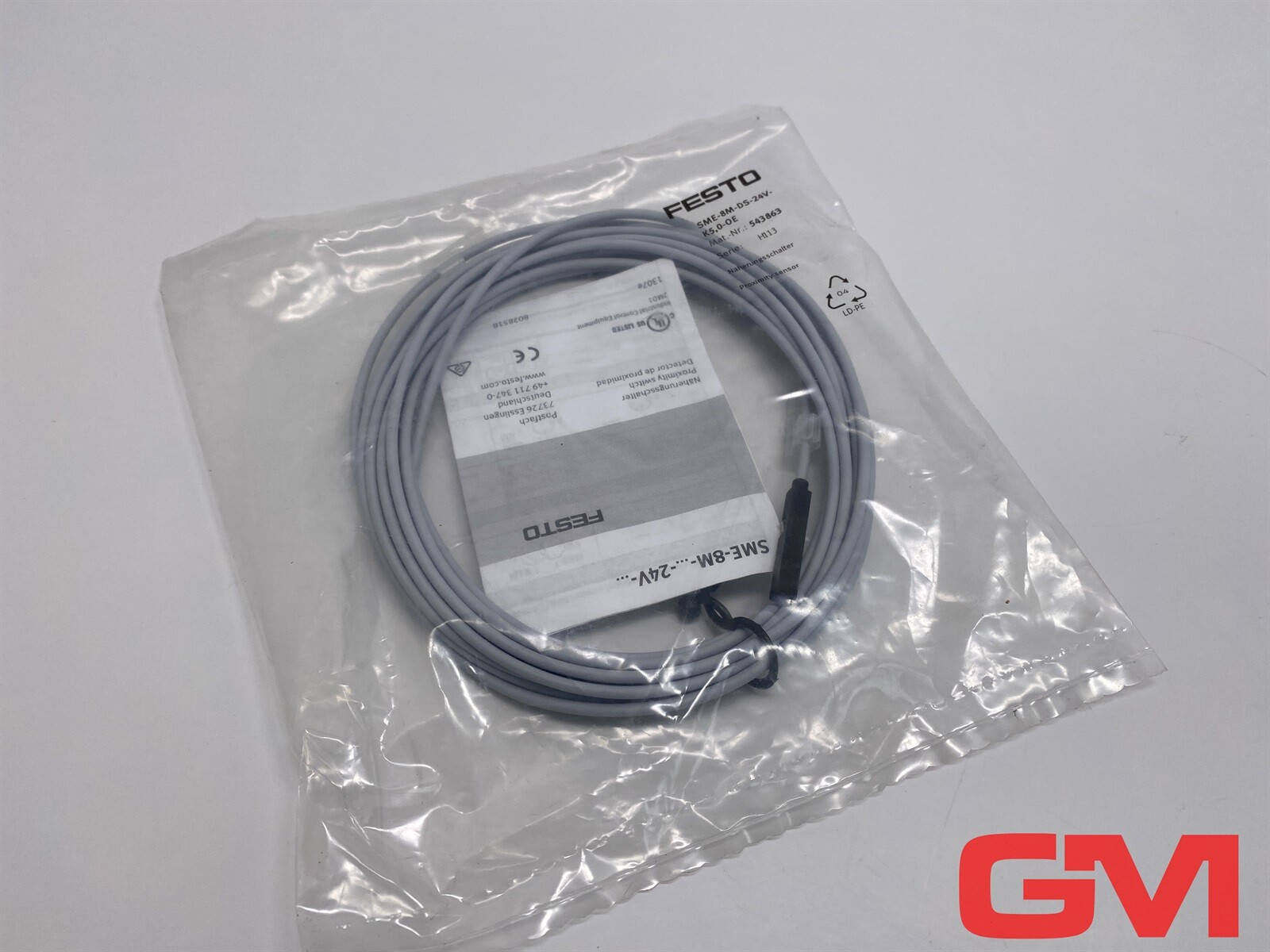 Festo Proximity Sensor SME-8M-DS-24V-K-5.0-OE 543863