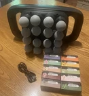 16 Head Massager, 3 Modes 30 Power Levels, Rechargeable, W/essential Oils