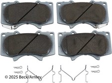 Disc Brake Pad Set Beck/Arnley 085-6678