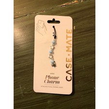 Casemate NWT Mini Phone Charm Blue White Stars